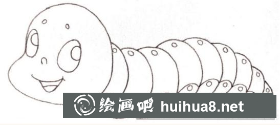 毛毛蟲兒童畫