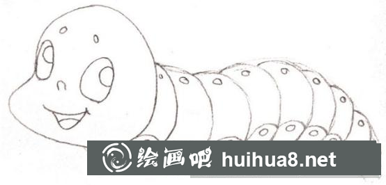 毛毛蟲兒童畫