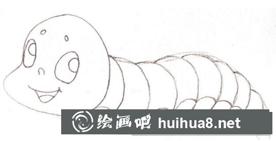 毛毛蟲兒童畫