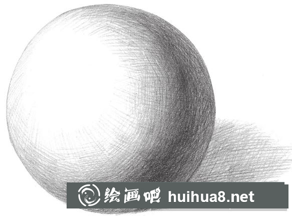 素描球體的畫法