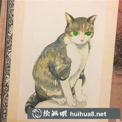 貓水彩