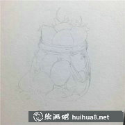 水彩草莓罐頭畫法教程