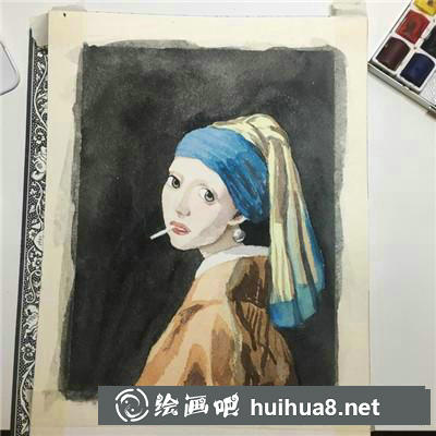 人物水彩