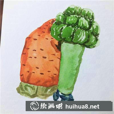 IKEA兩兄妹水彩