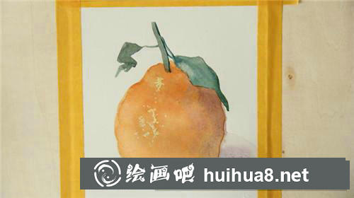 丑橘彩鉛畫