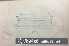 西安城墻鋼筆繪畫教程速成法