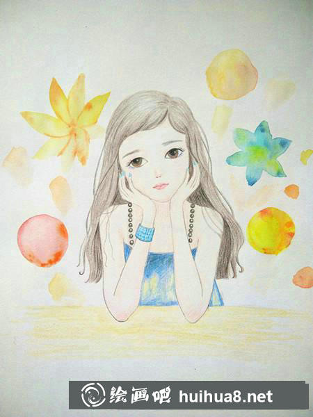 彩鉛畫教程