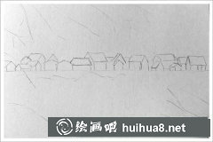 鋼筆畫雪景繪制技巧