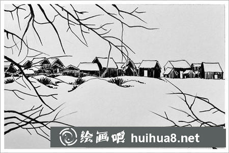 鋼筆畫(huà)教程