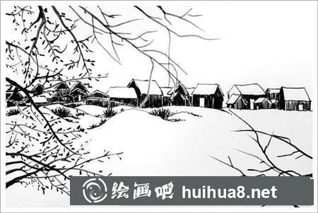 鋼筆畫(huà)教程