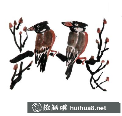 翠竹的畫法