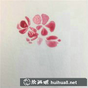 水彩畫桃花教程分享