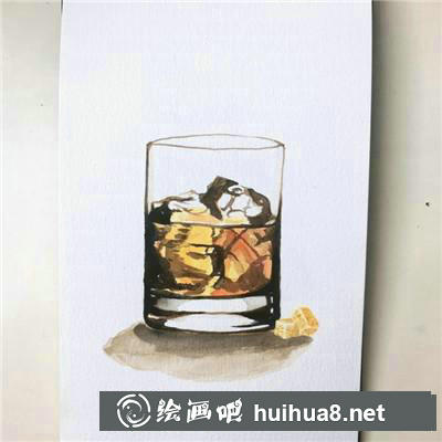 雞尾酒水彩