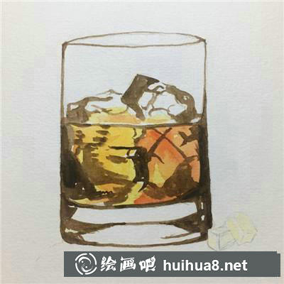 雞尾酒水彩