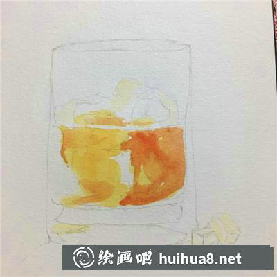 雞尾酒水彩