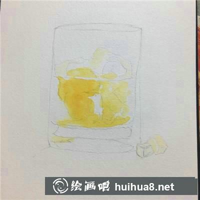 雞尾酒水彩