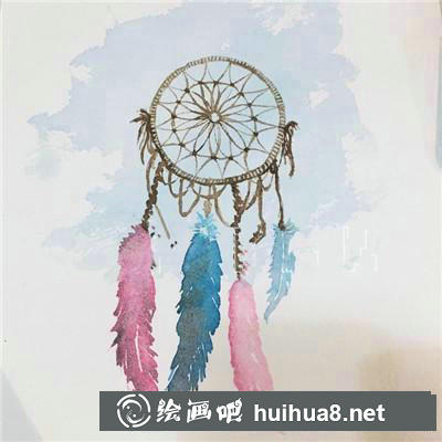 捕夢網(wǎng)水彩