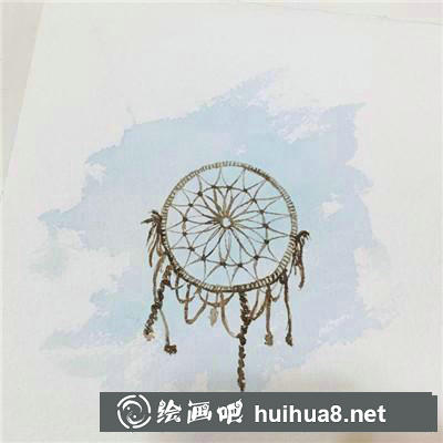 捕夢網(wǎng)水彩