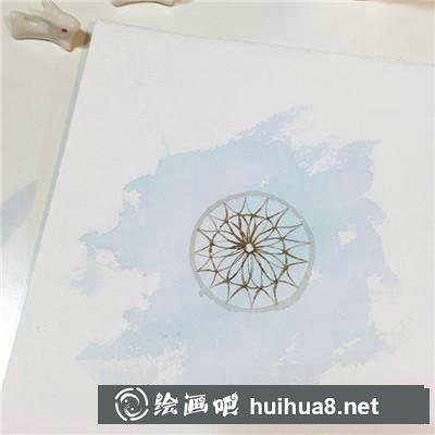 捕夢網(wǎng)水彩