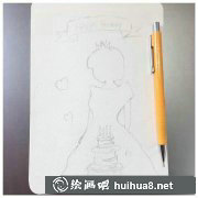 公主生日卡水彩畫教學(xué)步驟