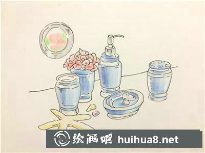 衛(wèi)浴小物彩鉛