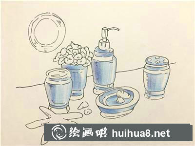 衛(wèi)浴小物彩鉛