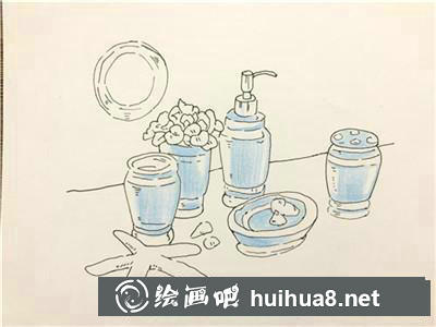 衛(wèi)浴小物彩鉛