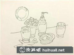 彩鉛教程海洋衛(wèi)浴小物繪制