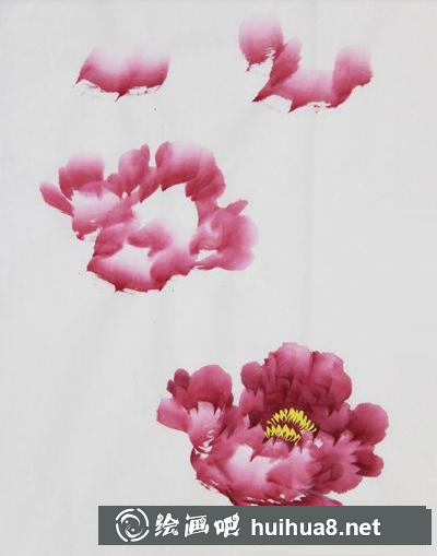 牡丹花苞的畫法