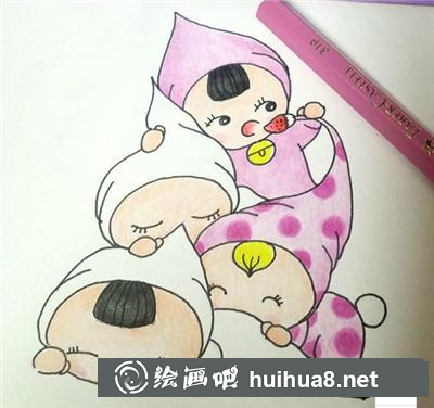 人物彩鉛