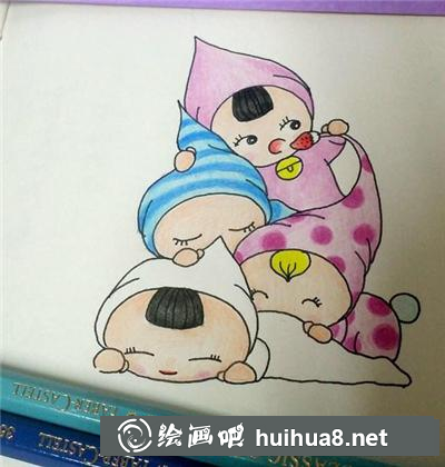 人物彩鉛