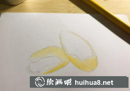 彩鉛畫杏仁