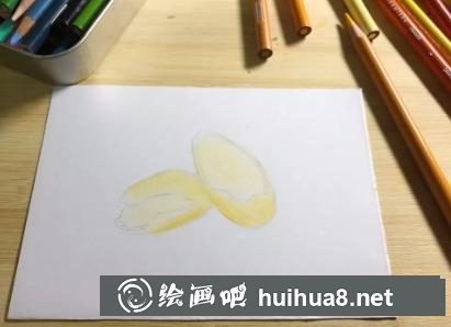 彩鉛畫杏仁