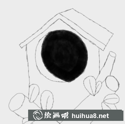小鳥(niǎo)的家畫(huà)法