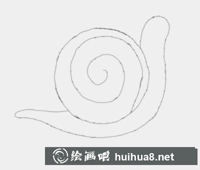 蝸牛的畫法