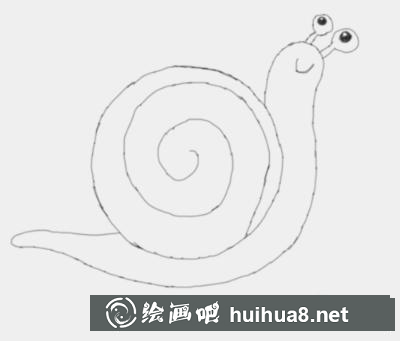 蝸牛的畫法