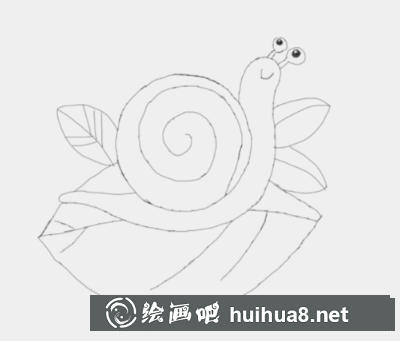 蝸牛的畫法