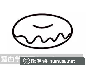 甜甜圈的畫(huà)法