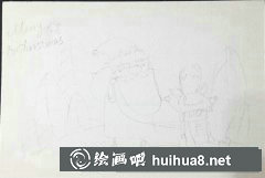 圣誕老人水彩畫教學(xué)步驟