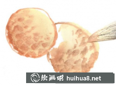 國(guó)畫桂圓滿樹金畫法解析