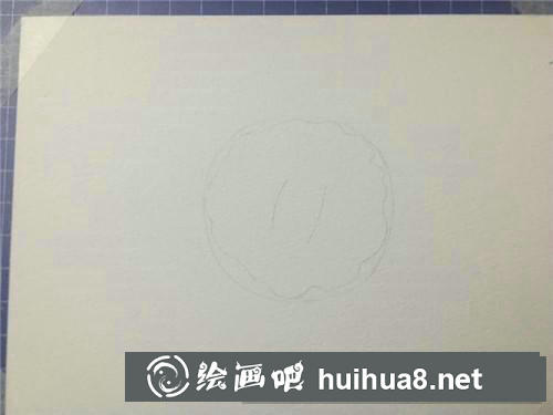 老婆餅水彩畫