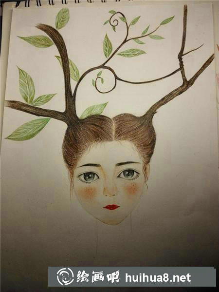 彩鉛畫教程