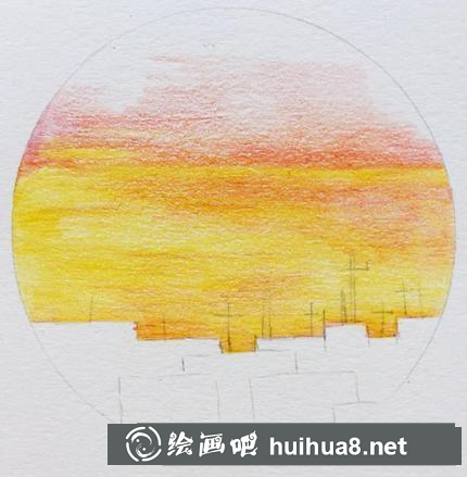 夏天傍晚的畫(huà)法