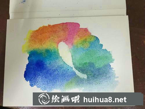 轉(zhuǎn)運(yùn)錦鯉水彩畫