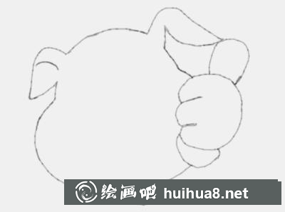 小萌豬的畫法
