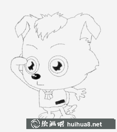 小灰灰的畫(huà)法