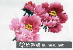 國畫入門：牡丹繪畫教程