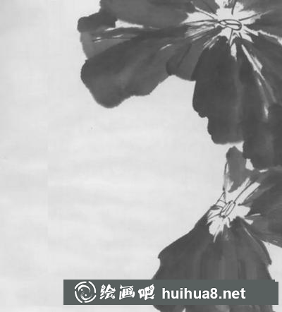 荷花的畫法
