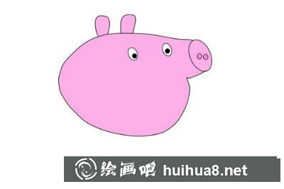 小豬佩奇爸爸的畫法