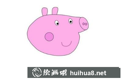小豬佩奇爸爸的畫法